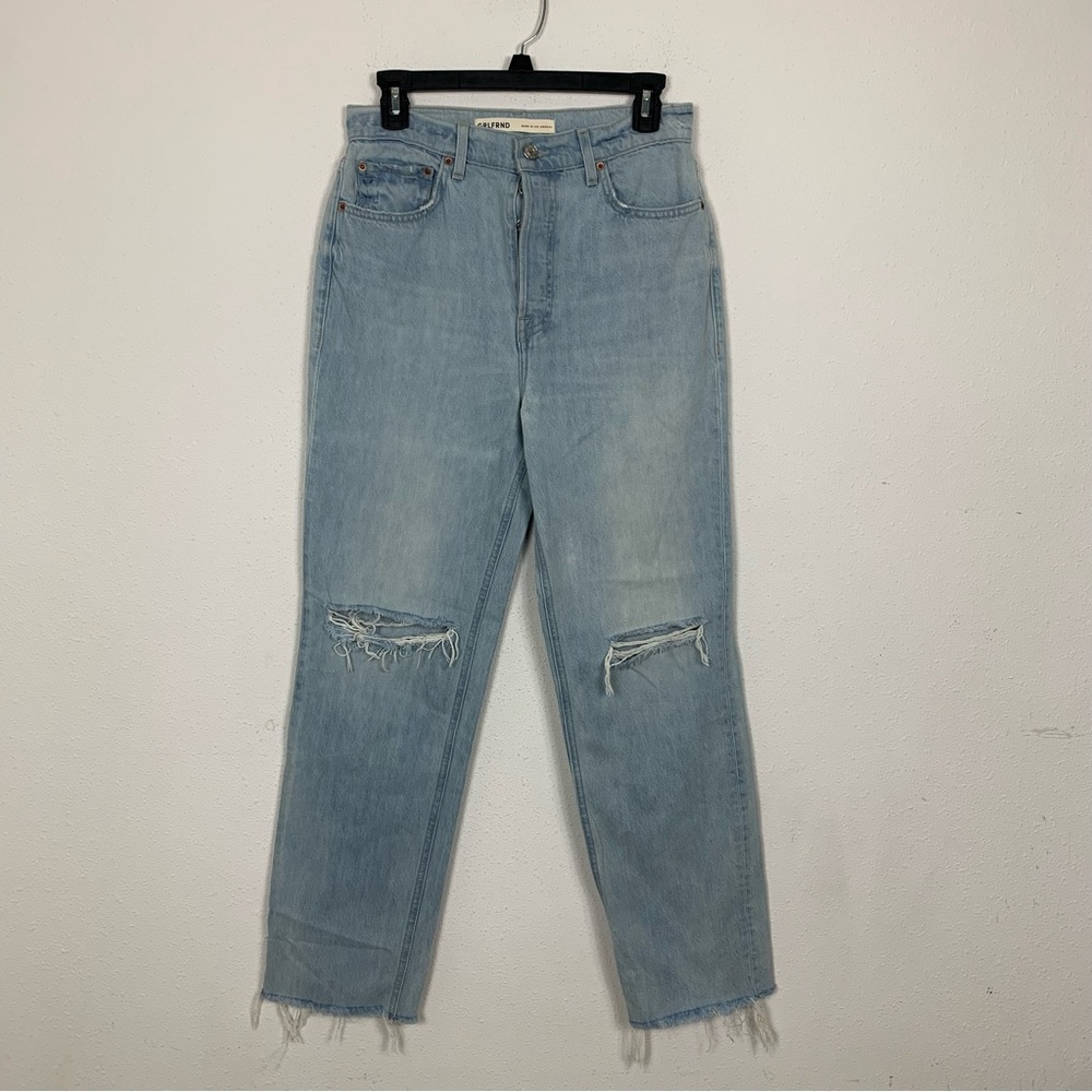 GRLFRND Cassidy Mid Rise Straight in Palm Desert sz 27